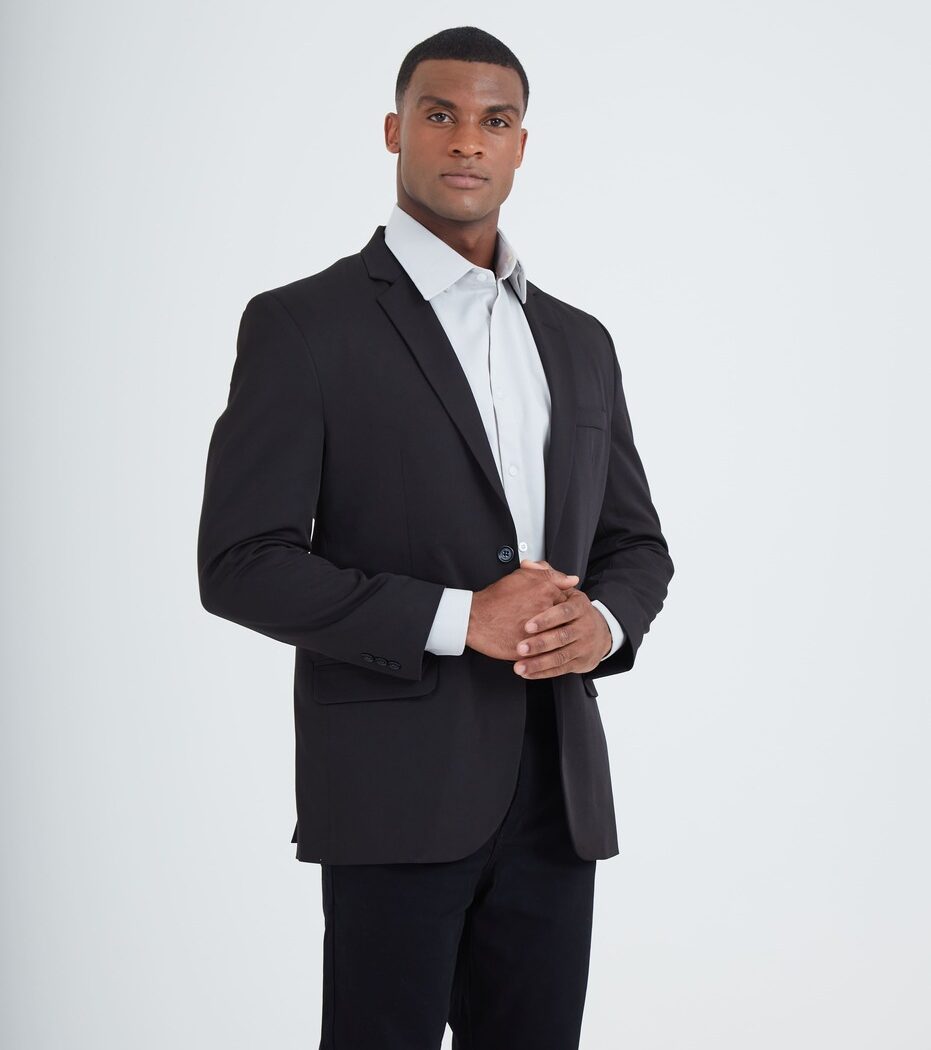 BLAZER ALFAIATARIA CLASSICA SICREDI VLS MASCULINO PRETO