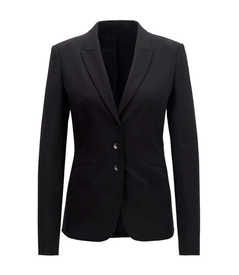 BLAZER ALFAIATARIA CLASSICA SICREDI VLS FEMININA PRETA