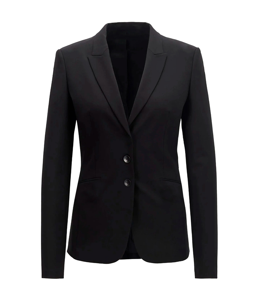 BLAZER ALFAIATARIA CLASSICA SICREDI VLS FEMININA PRETA