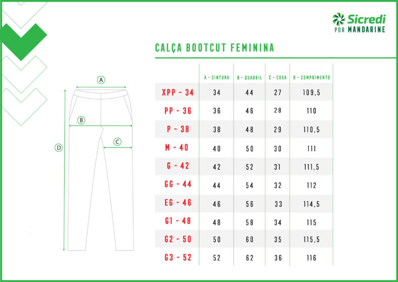 CALÇA SARJA ALL BLACK SICREDI VLS FEMININA PRETO - Image 2