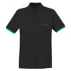 POLO COTTON SICREDI VLS MASCULINA PRETA