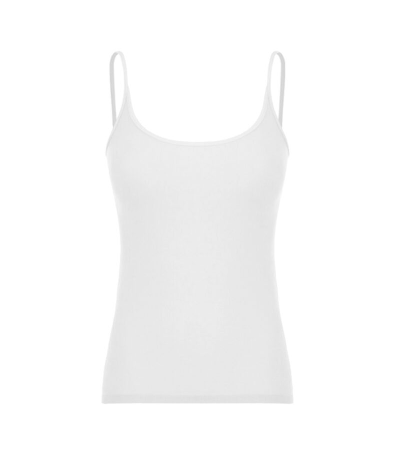CAMISA SATIN LISA SICREDI VLS FEMININA BRANCA + REGATA UNDERWEAR - Image 2